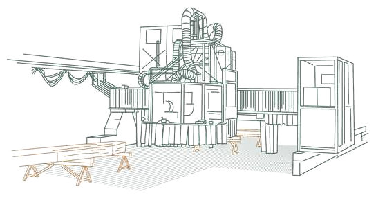 Illustration de la machine Creno Industry